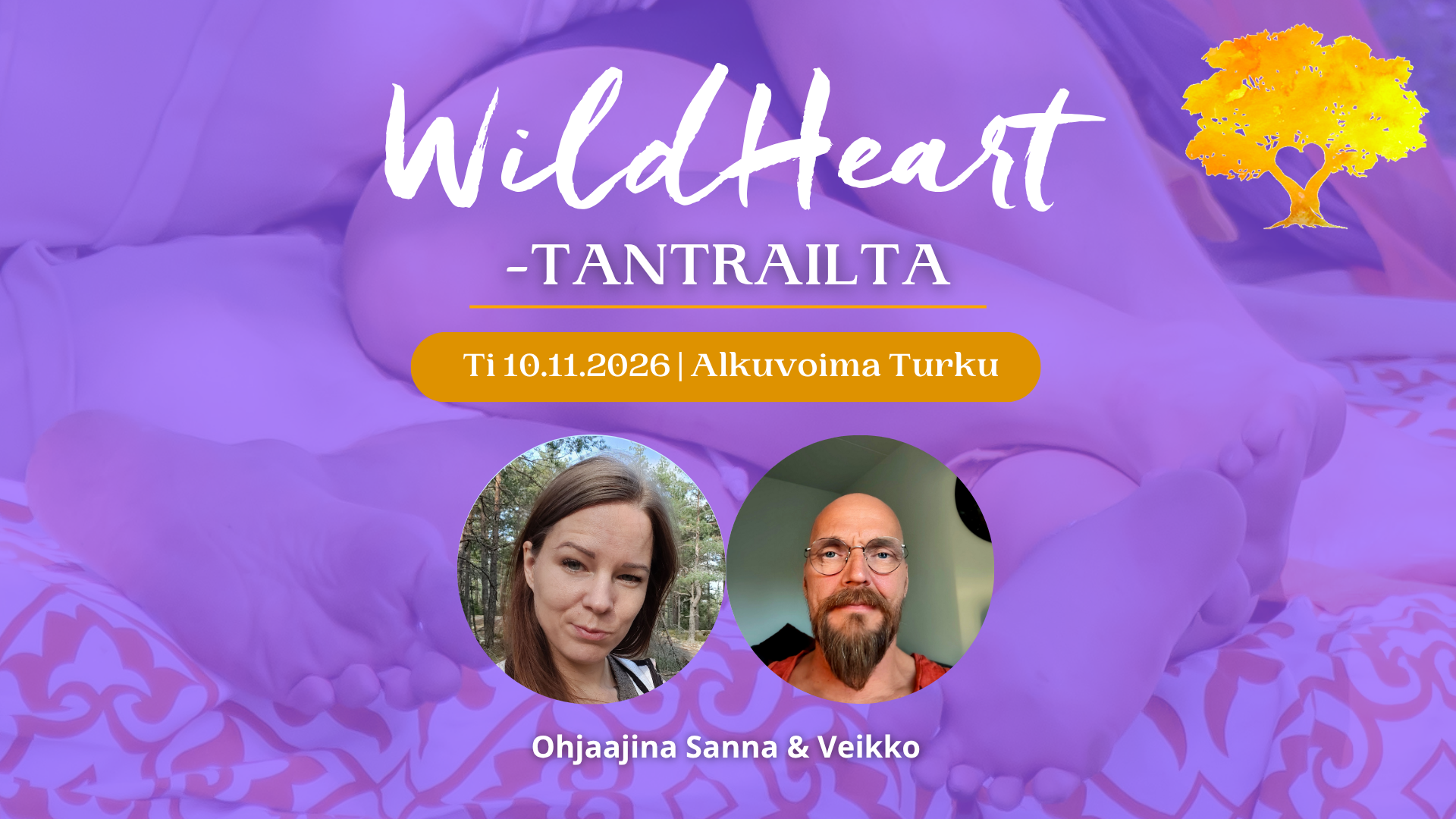 WILD HEART TANTRAILTA – Nautinto ja aistillisuus
